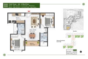 Prestige Pallavaram Gardens Floor Plan3
